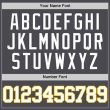 Load image into Gallery viewer, Custom Steel Gray White-Gold Authentic Basketball Jersey