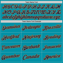 Load image into Gallery viewer, Custom Teal Navy-Old Gold Authentic Throwback Basketball Jersey