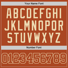 Load image into Gallery viewer, Custom Texas Orange Cream Authentic Basketball Jersey