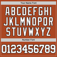 Load image into Gallery viewer, Custom Texas Orange White-Black Authentic Basketball Jersey