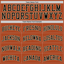 Load image into Gallery viewer, Custom Texas Orange Black-Cream Authentic Basketball Jersey