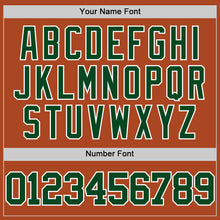 Load image into Gallery viewer, Custom Texas Orange Green-White Authentic Basketball Jersey