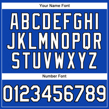 Load image into Gallery viewer, Custom Thunder Blue White-Black Performance T-Shirt