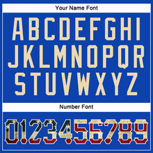 Load image into Gallery viewer, Custom Thunder Blue Vintage USA Flag-City Cream Performance T-Shirt