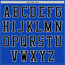 Load image into Gallery viewer, Custom Thunder Blue Black-White Authentic Baseball Jersey