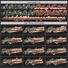 Load image into Gallery viewer, Custom Black Vintage USA Flag-Olive Authentic Two Tone Baseball Jersey