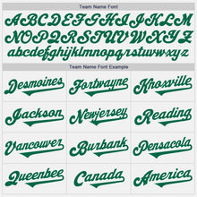 Load image into Gallery viewer, Custom White Kelly Green Authentic Two Tone Baseball Jersey