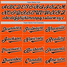 Load image into Gallery viewer, Custom Orange Brown-White Authentic Two Tone Baseball Jersey