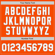 Load image into Gallery viewer, Custom Orange White-Gray Authentic Two Tone Baseball Jersey