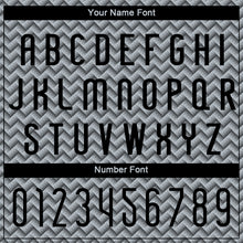 Load image into Gallery viewer, Custom Silver Black Geometric Shape Sublimation Volleyball Uniform Jersey