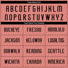 Load image into Gallery viewer, Custom Light Pink Black-White Geometric Shape Sublimation Volleyball Uniform Jersey