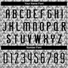 Load image into Gallery viewer, Custom White Black Geometric Shape Sublimation Volleyball Uniform Jersey