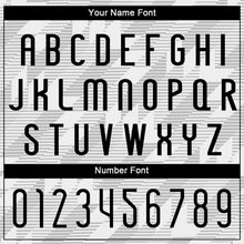 Load image into Gallery viewer, Custom White Black Geometric Shape Sublimation Volleyball Uniform Jersey