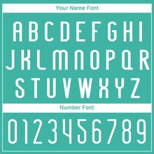 Load image into Gallery viewer, Custom Aqua White Lines Sublimation Volleyball Uniform Jersey