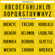 Load image into Gallery viewer, Custom Gold Black-White Geometric Shape Sublimation Volleyball Uniform Jersey