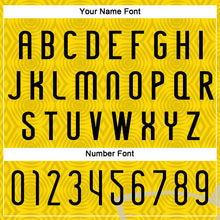 Load image into Gallery viewer, Custom Gold Black-White Geometric Shape Sublimation Volleyball Uniform Jersey