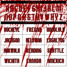 Load image into Gallery viewer, Custom White Red-Black Splash Sublimation Volleyball Uniform Jersey