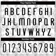 Load image into Gallery viewer, Custom White Black-Gray Abstract Shape Sublimation Volleyball Uniform Jersey