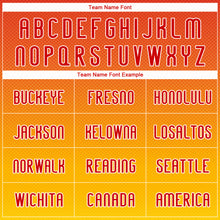 Load image into Gallery viewer, Custom Yellow Red-White Geometric Shape Sublimation Volleyball Uniform Jersey