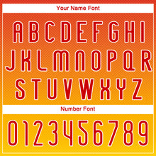 Load image into Gallery viewer, Custom Yellow Red-White Geometric Shape Sublimation Volleyball Uniform Jersey