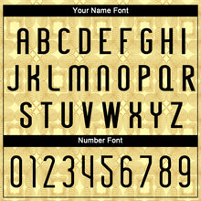 Load image into Gallery viewer, Custom Neon Yellow Black-White Geometric Shape Sublimation Volleyball Uniform Jersey