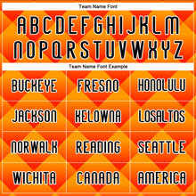 Load image into Gallery viewer, Custom Red Black-Yellow Geometric Shape Sublimation Volleyball Uniform Jersey