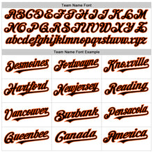 Load image into Gallery viewer, Custom White Black Pinstripe Orange Authentic Sleeveless Baseball Jersey