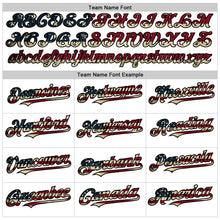 Load image into Gallery viewer, Custom White Black Pinstripe Vintage USA Flag Authentic Sleeveless Baseball Jersey