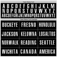 Load image into Gallery viewer, Custom White Black-Red Authentic Baseball Jersey