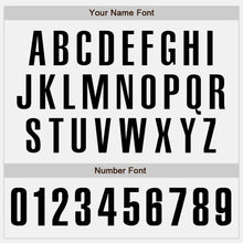 Load image into Gallery viewer, Custom White Black-Red Authentic Baseball Jersey