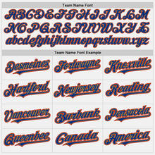 Load image into Gallery viewer, Custom White Royal Old Gold-Red Authentic Baseball Jersey