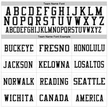 Load image into Gallery viewer, Custom White Blue Gray-Black Mesh Authentic Throwback Football Jersey