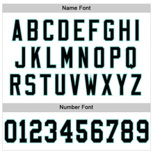 Load image into Gallery viewer, Custom White Black-Ice Blue Mesh Authentic Football Jersey