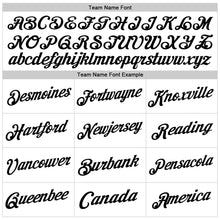 Load image into Gallery viewer, Custom White Black-Red Authentic Throwback Basketball Jersey