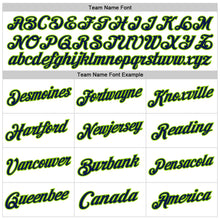 Load image into Gallery viewer, Custom White Navy-Neon Green Authentic Throwback Basketball Jersey