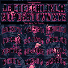 Load image into Gallery viewer, Custom 3D Pattern Design Flamingo Authentic Baseball Jersey