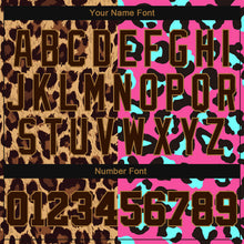 Load image into Gallery viewer, Custom 3D Pattern Design Leopard Authentic Baseball Jersey