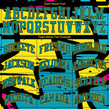 Load image into Gallery viewer, Custom 3D Pattern Design Abstract Graffiti Authentic Baseball Jersey