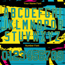 Load image into Gallery viewer, Custom 3D Pattern Design Abstract Graffiti Authentic Baseball Jersey