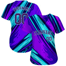 Load image into Gallery viewer, Custom 3D Pattern Design Abstract Pattern For Sport Team Authentic Baseball Jersey