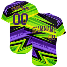 Load image into Gallery viewer, Custom 3D Pattern Design Abstract Pattern For Sport Team Authentic Baseball Jersey
