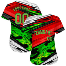 Load image into Gallery viewer, Custom 3D Pattern Design Abstract Pattern For Sport Team Authentic Baseball Jersey