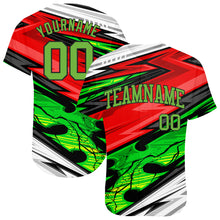 Load image into Gallery viewer, Custom 3D Pattern Design Abstract Pattern For Sport Team Authentic Baseball Jersey