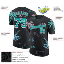 Load image into Gallery viewer, Custom 3D Pattern Design Hawaii Palm Trees Performance T-Shirt