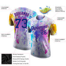 Load image into Gallery viewer, Custom 3D Pattern Design Watercolor Performance T-Shirt