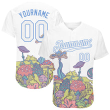 Load image into Gallery viewer, Custom 3D Pattern Design Colorful Flowers And Mushrooms Psychedelic Hallucination Authentic Baseball Jersey