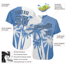 Load image into Gallery viewer, Custom 3D Pattern Design Hawaii Coconut Trees Authentic Baseball Jersey