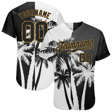 Load image into Gallery viewer, Custom 3D Pattern Design Hawaii Coconut Trees Authentic Baseball Jersey