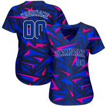 Load image into Gallery viewer, Custom 3D Pattern Design Music Festival Authentic Baseball Jersey
