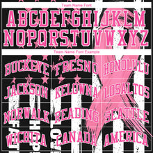 Load image into Gallery viewer, Custom 3D American Flag With Pink Ribbon Breast Cancer Awareness Month Women Health Care Support Authentic Baseball Jersey